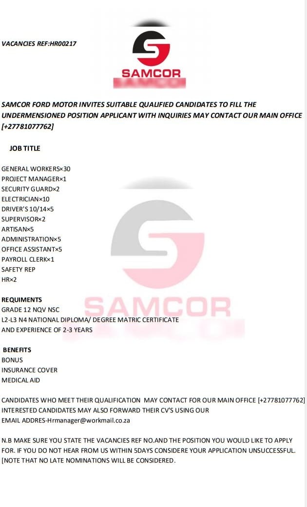 https://www.mncjobs.co.za/company/samcor-ford-motor